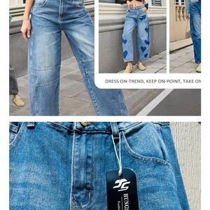 HUNGSON barrel Jeans